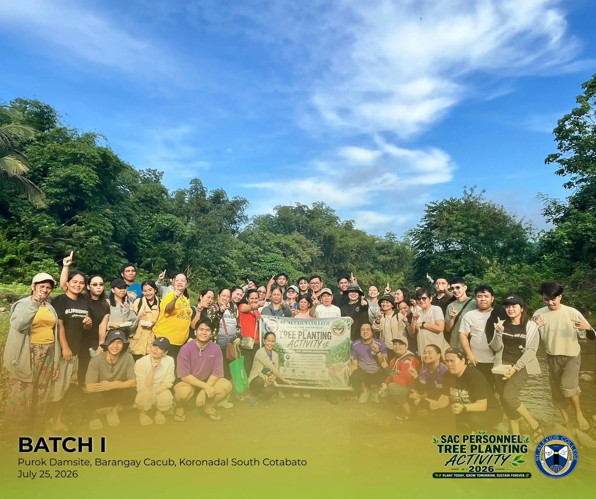 1st Batch of Tree Planting Activity 2026